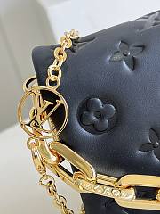  LV Belt Coussin Lambskin 13cm - 5