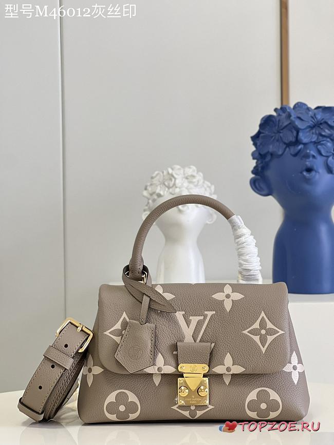 LV MADELEINE BB Monogram Empreinte Grey 24cm - 1