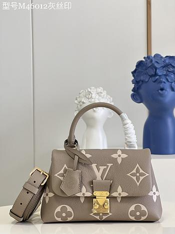LV MADELEINE BB Monogram Empreinte Grey 24cm