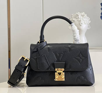 LV MADELEINE BB Black 24cm