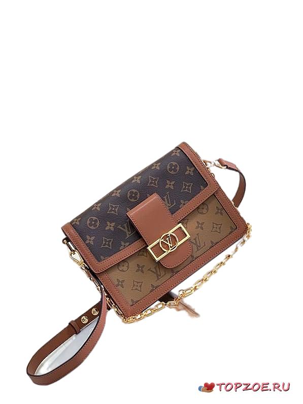 LV DAUPHINE MM MONOGRAM REVERSE M44391 25cm - 1
