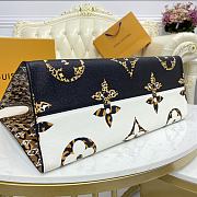 LV ONTHEGO M44674 WHITE 41CM - 4