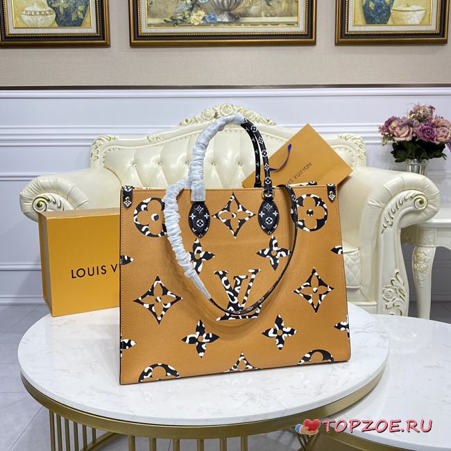 LV ONTHEGO M44674 YELLOW 41CM - 1