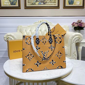 LV ONTHEGO M44674 YELLOW 41CM