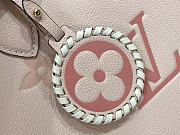 LV ONTHEGO MM PINK M45717 SIZE 35 CM - 2