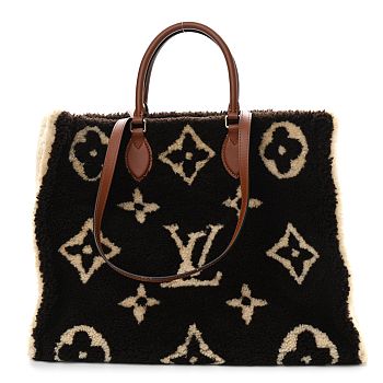 LV ONTHEGO Giant Teddy BAG M55421 BROWN 41CM