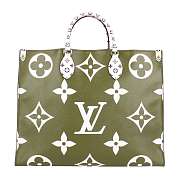 LV ONTHEGO BAG M44570 GREEN 41CM - 1