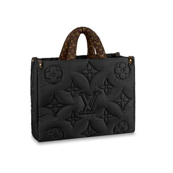 LV ONTHEGO GM M59005 BLACK 41CM