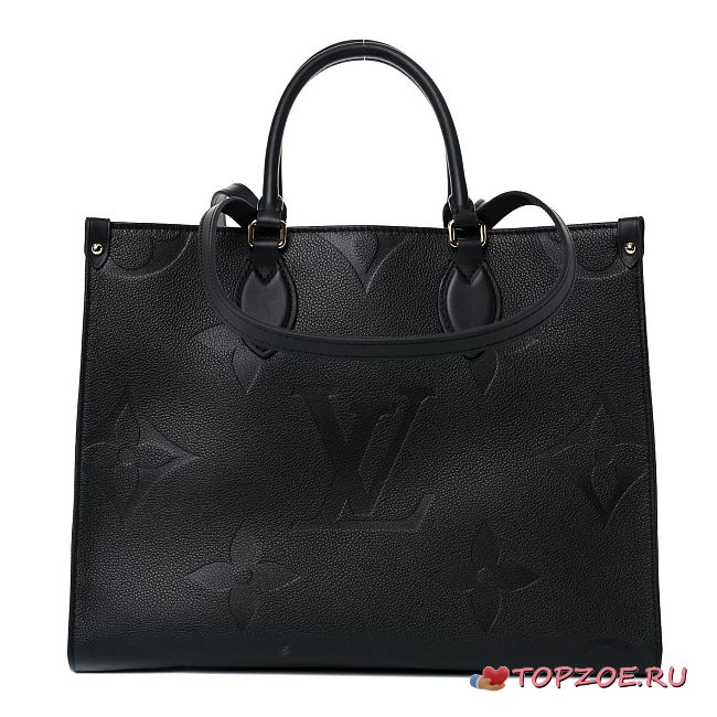 LV ONTHEGO MM BLACK M45595 34CM - 1