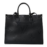 LV ONTHEGO MM BLACK M45595 34CM - 1