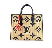 LV ONTHEGO GM BLACK M57644 SIZE 41 CM - 1