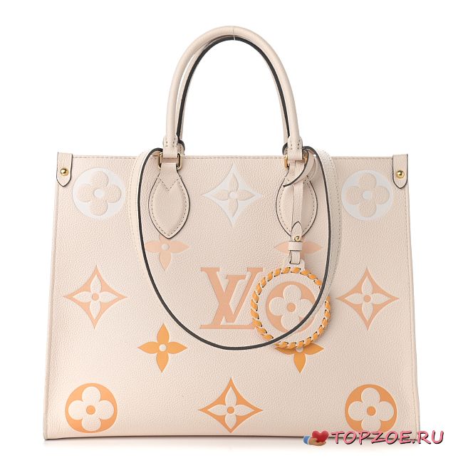 LOUIS VUITON ONTHEGO MM TOTE BAG M45717 35CM - 1