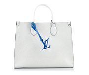 LV ONTHEGO BAG M56080 EPI WHITE 34CM - 1