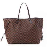 LV Damier Ebene NEVERFULL GM CHERRY 41CM - 1