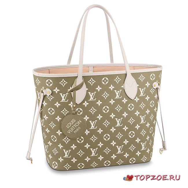 LV NEVERFULL MM M46102 GREEN 31CM - 1