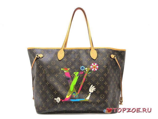 LV NEVERFULL Takashi Murakami GM M95560 41cm - 1
