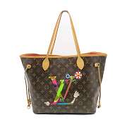 LV NEVERFULL Takashi Murakami MM 32cm - 1