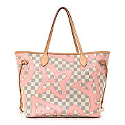 LV Damier Azur Tahitienne Neverfull MM  - 1