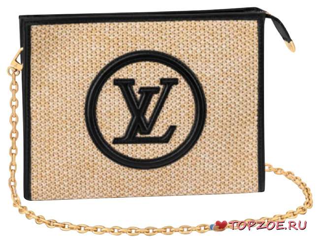 LV TOILETRY POUCH ON CHAIN M81366 25CM - 1