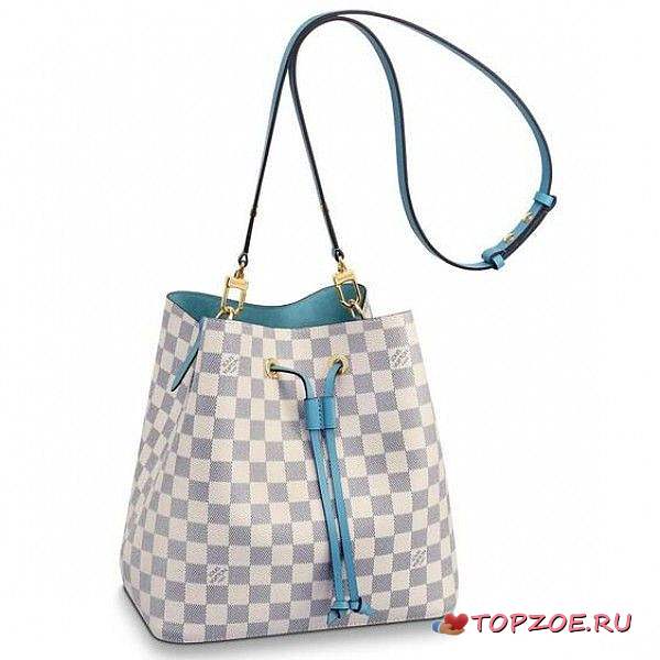 LV NEONOE MM DAMIER AZUR N40344 - 1