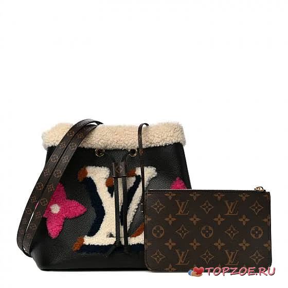 LV Neonoe CALFSKIN TEDDY MM M56963  - 1