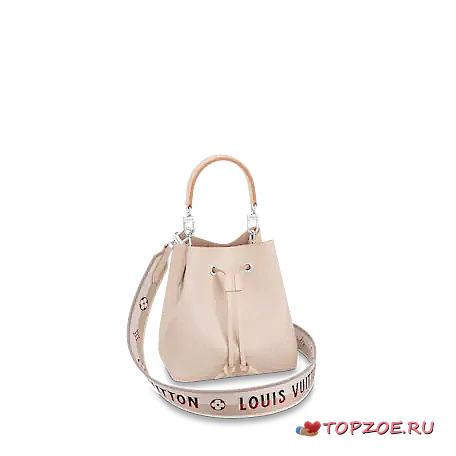 LV NeoNoe Epi Leather with Logo Jacquard Strap BB - 1