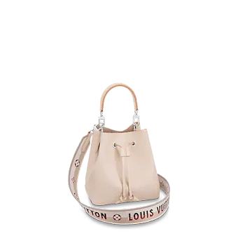 LV NeoNoe Epi Leather with Logo Jacquard Strap BB