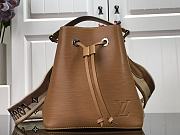 LV NeoNoe Epi Leather with Logo Jacquard Strap BB - 4