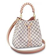 LV NÉONOÉ MM WITH BRAIDED HANDLE DAMIER AZUR N40344 - 1