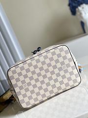 LV NÉONOÉ MM WITH BRAIDED STRAP DAMIER AZUR N50042 - 2