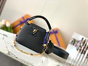 LV Capucines MINI Taurillon With Chian M80239 - 2