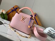 LV Capucines MINI Taurillon With Chian M80239 - 5
