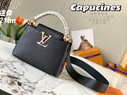 LV Capucines Mini Taurillon Ayers Snakeskin - 6