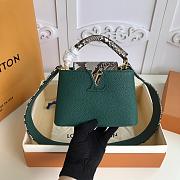 LV Capucines Mini Python Handle Flap N97074 - 2