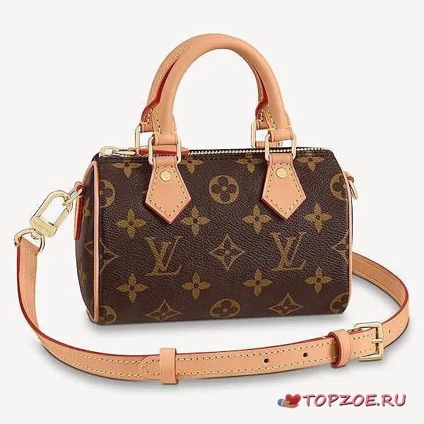 LV MONOGRAM NANO SPEEDY M81085 - 1