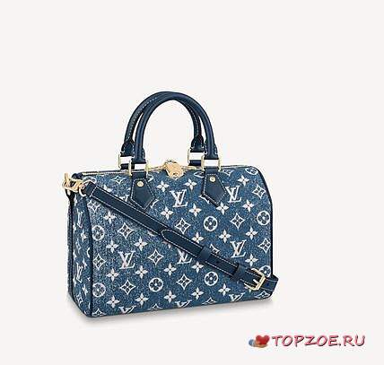 LV SPEEDY BANDOULIERE 25 DENIM M59609 - 1