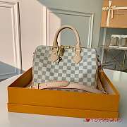 LV SPEEDY BANDOULIÈRE 25 Damier Ebene N41368 - 4