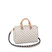 LV SPEEDY BANDOULIÈRE 30 DAMIER AZUR N50054  - 1