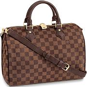 LV SPEEDY BANDOULIÈRE 30 DAMIER EBENE N41367 - 1