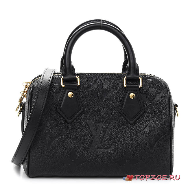 LV SPEEDY Empreinte Monogram Giant Speedy Bandouliere 20  - 1