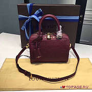 LV SPEEDY Empreinte Monogram Giant Speedy Bandouliere 20  - 5