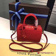LV SPEEDY Empreinte Monogram Giant Speedy Bandouliere 20  - 3