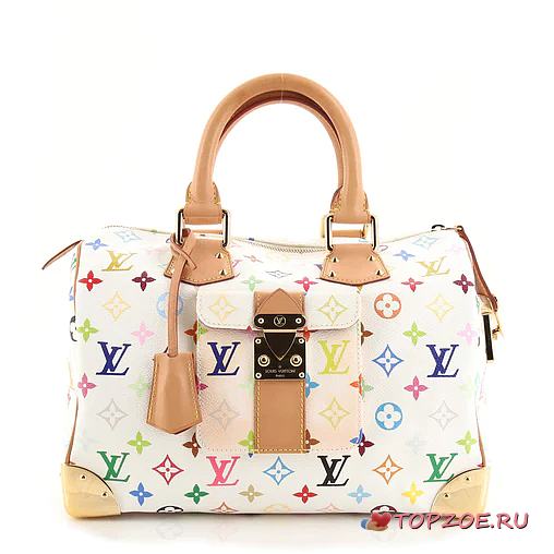 LV MULTICOLORE SPEEDY M0NOGRAM 30 - 1