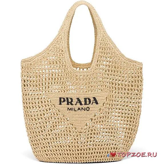 Prada Raffia Tote Bag 1BG424 - 1