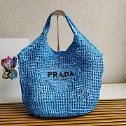 Prada Raffia Tote Bag 1BG424 - 5