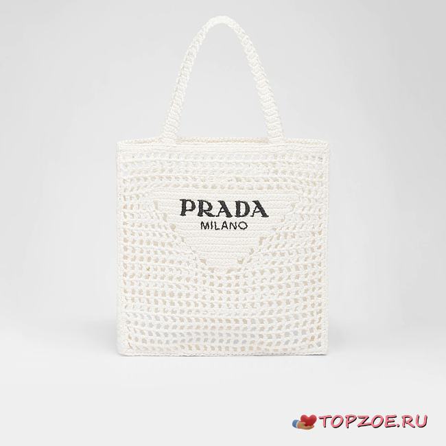 PRADA Raffia Tote Bag 1BG393 - 1