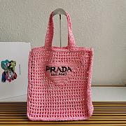 PRADA Raffia Tote Bag 1BG393 - 6