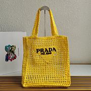 PRADA Raffia Tote Bag 1BG393 - 4