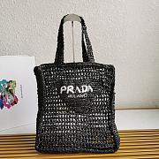 PRADA Raffia Tote Bag 1BG393 - 3