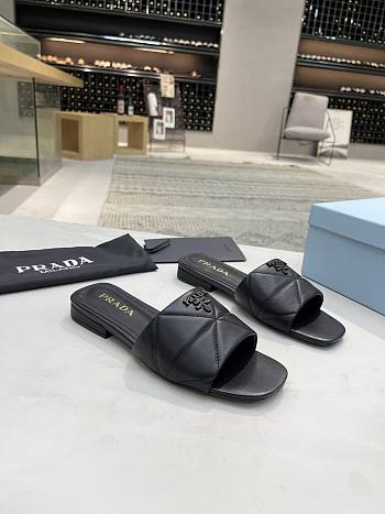 PRADA New Quilted Nappa Leather Slipper